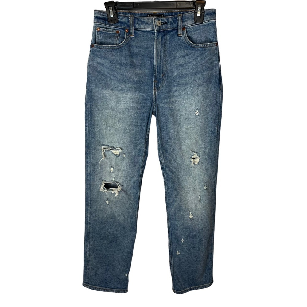 A&F Zoe Natural Rise‎ Ankle Straight Jeans 28 / 6
